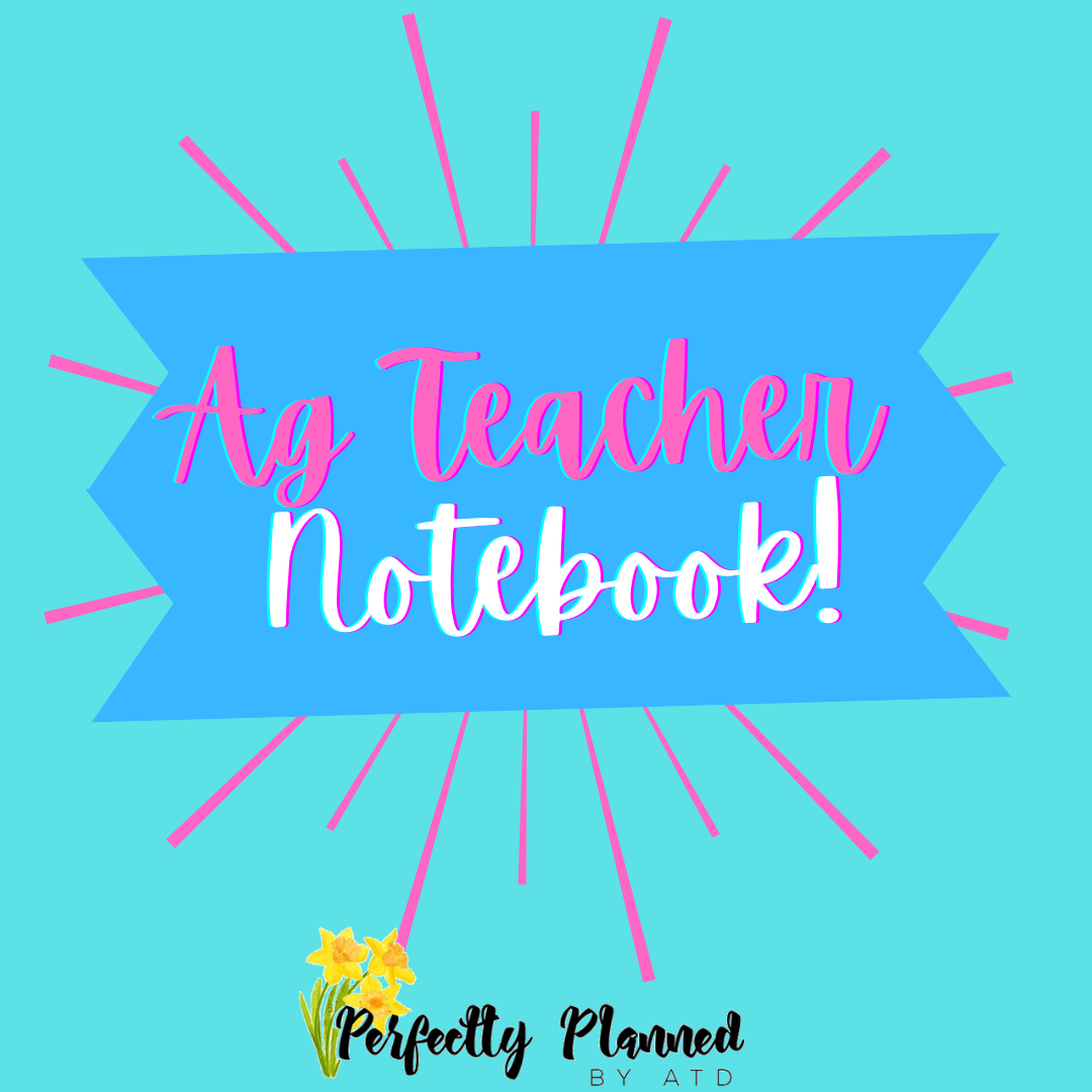 Ag Teacher NOTEBOOK