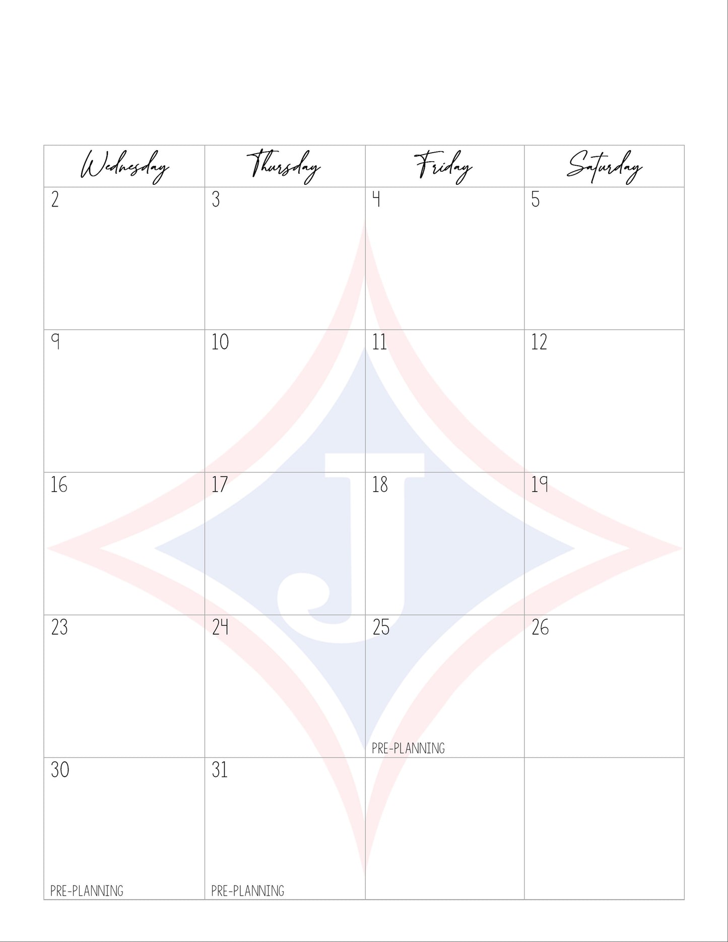 Jefferson City Schools Planner with Lined Pages