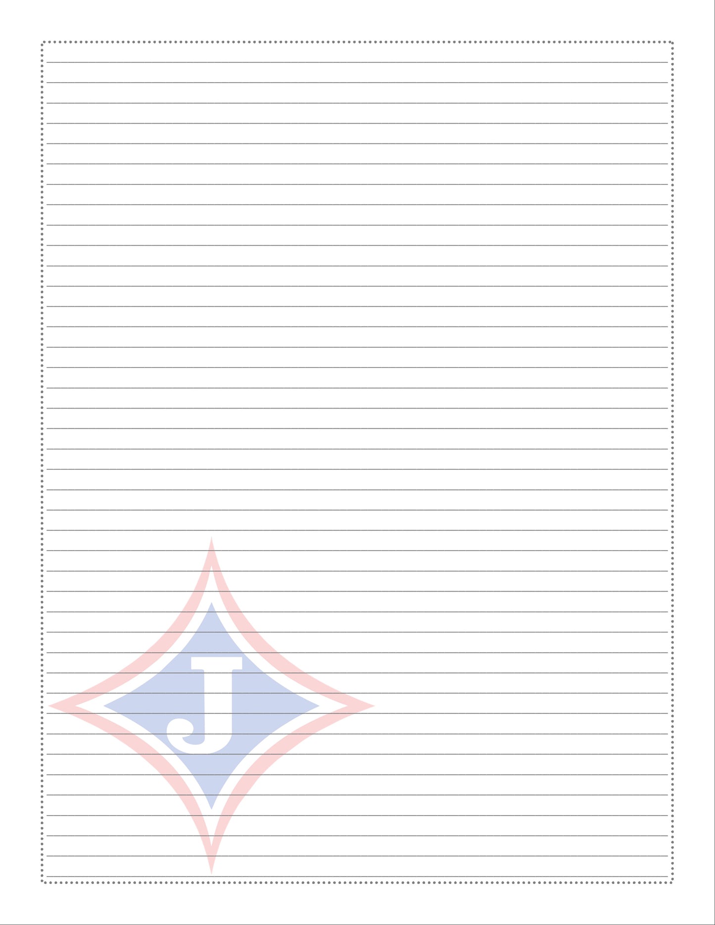 Jefferson City Schools Planner with Lined Pages
