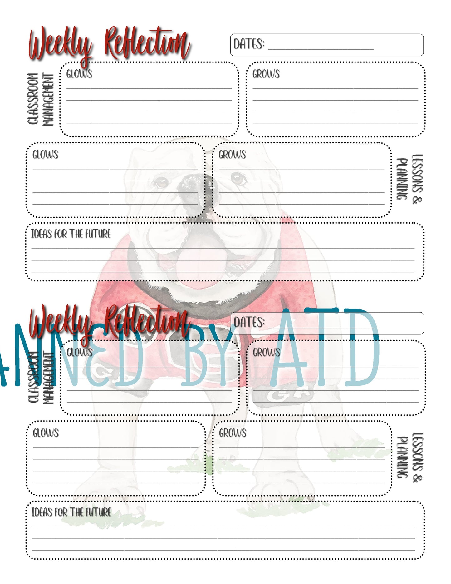 Ag Ed Student Teacher Planner