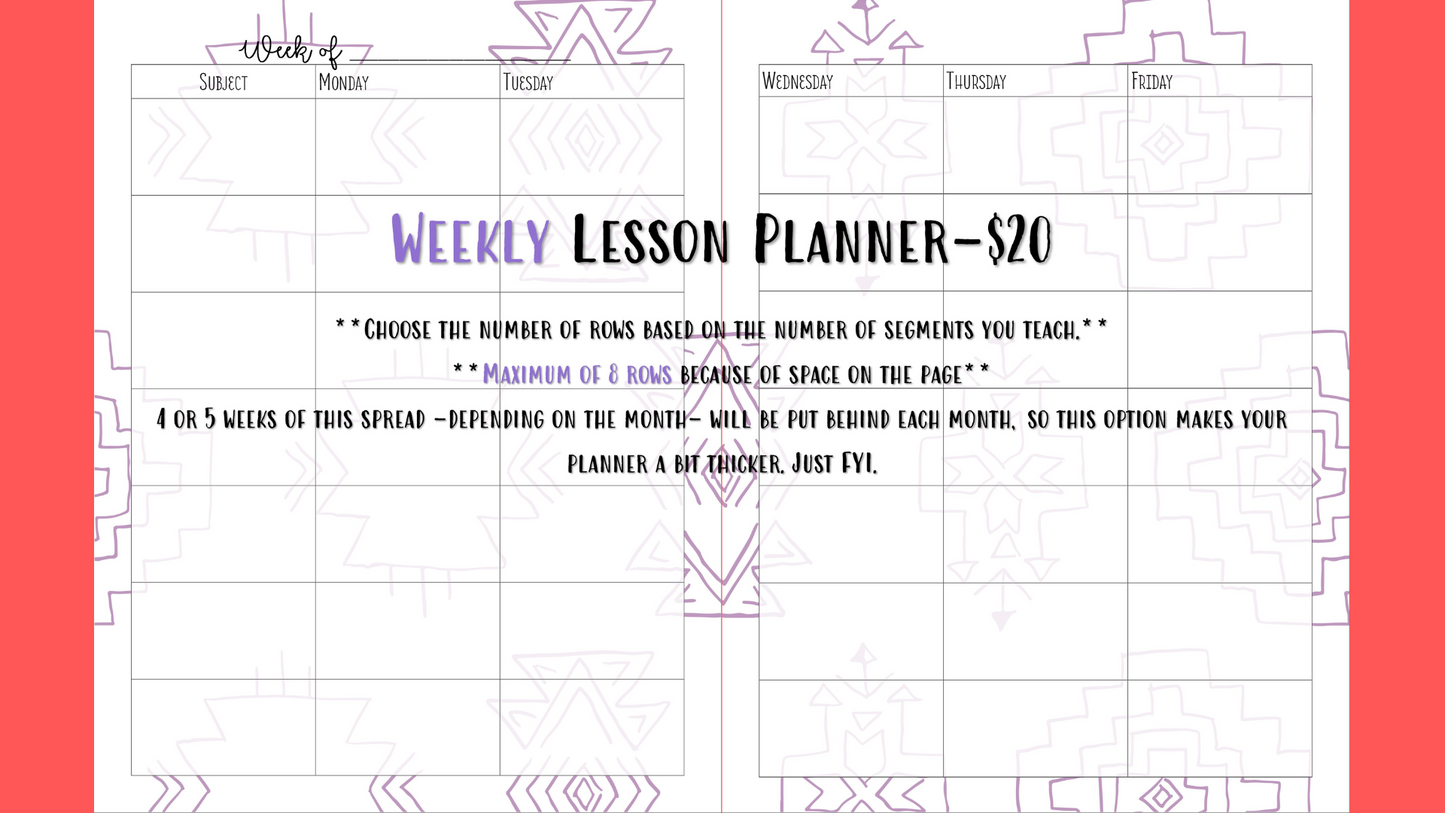 Perfectly Planned by ATD Basic Planner - Theme: Western