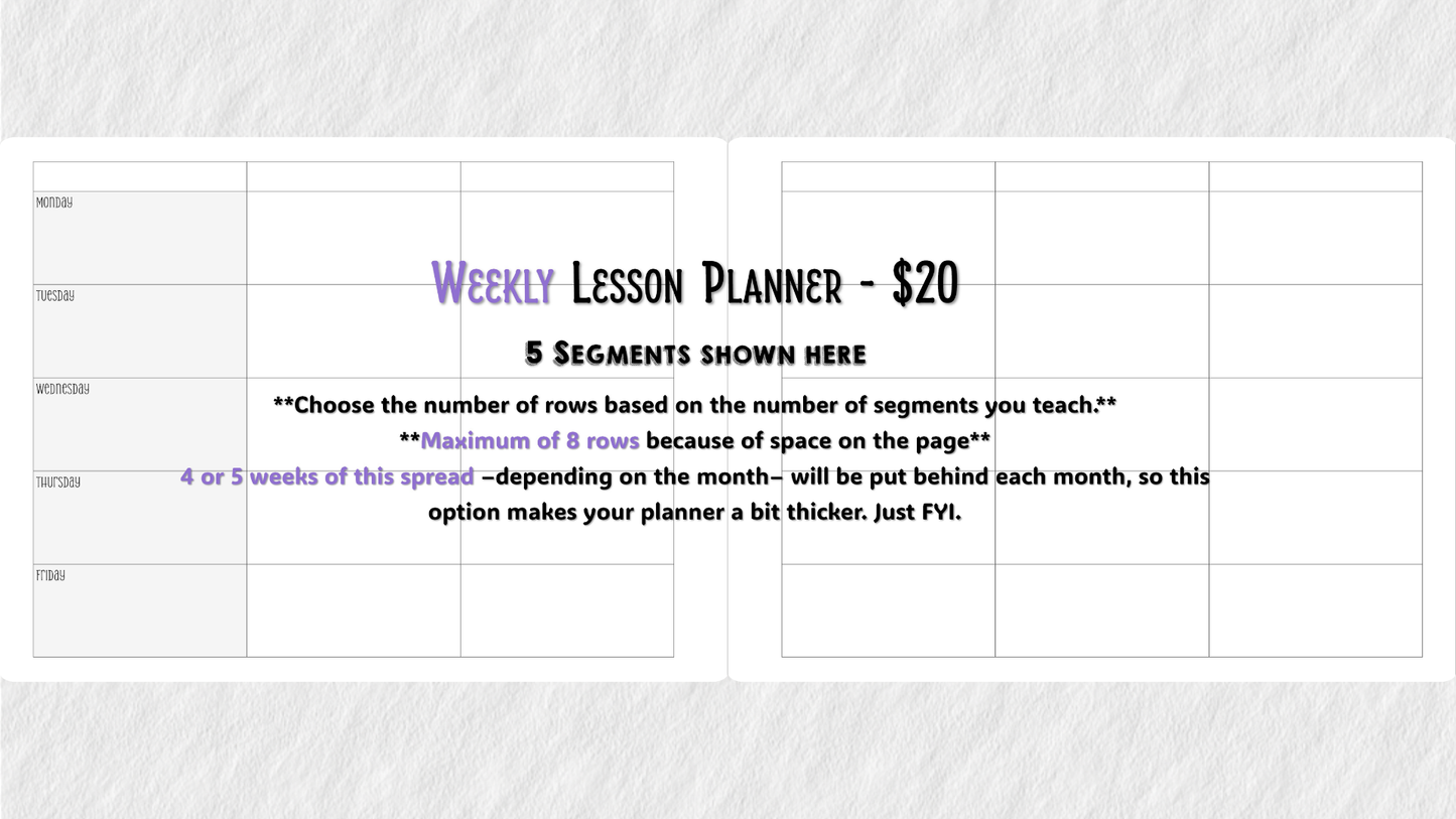 Perfectly Planned by ATD Basic Planner - Theme: HORIZONTAL