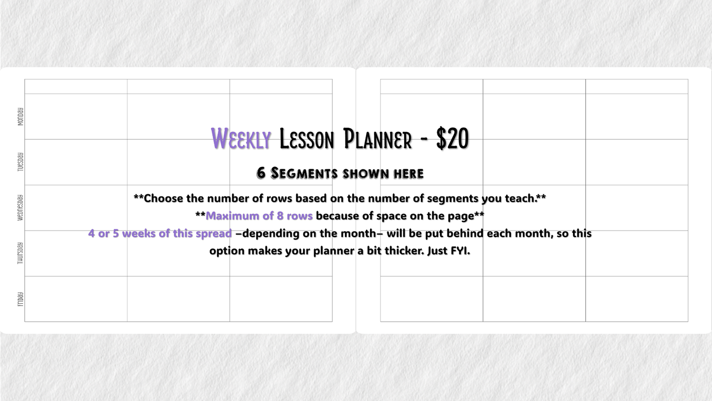 Perfectly Planned by ATD Basic Planner - Theme: HORIZONTAL