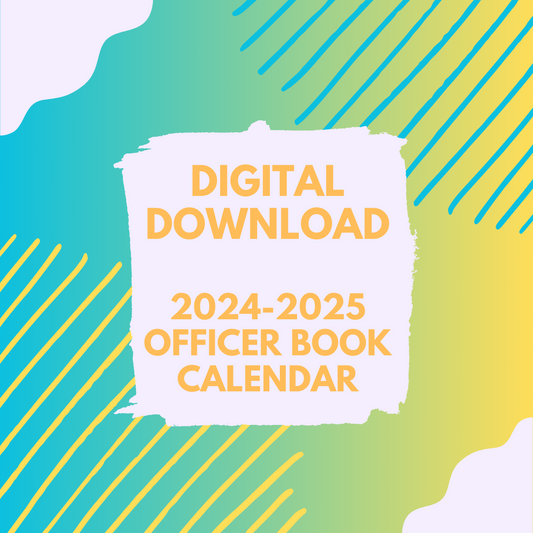 24-25 Officer Book Calendar Update