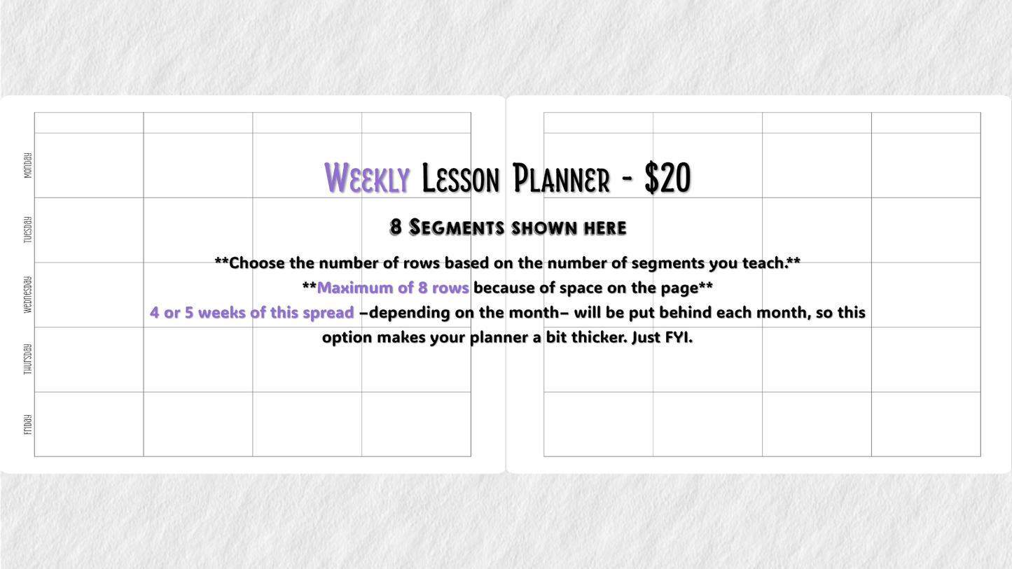 Perfectly Planned by ATD Basic Planner - Theme: HORIZONTAL