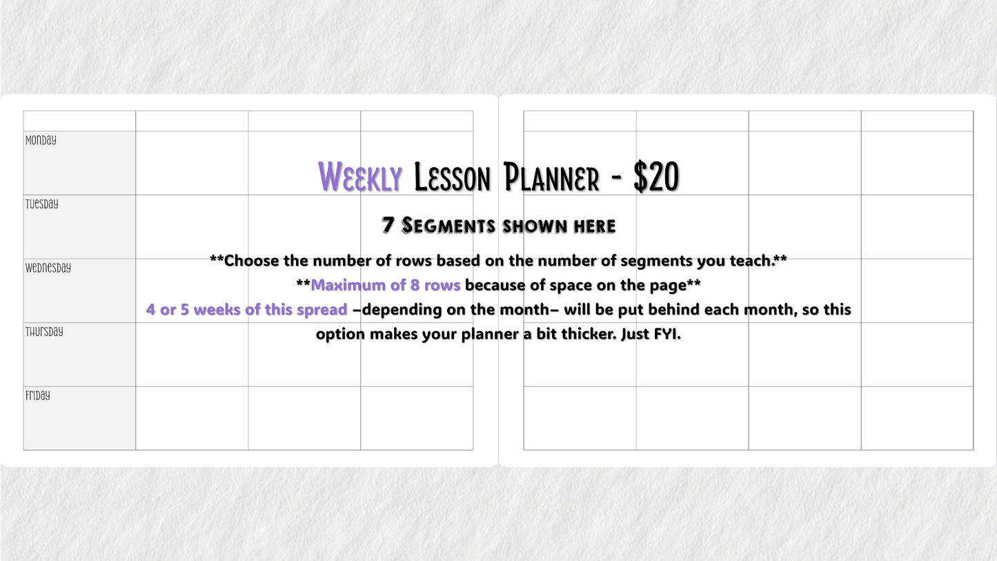 Perfectly Planned by ATD Basic Planner - Theme: HORIZONTAL