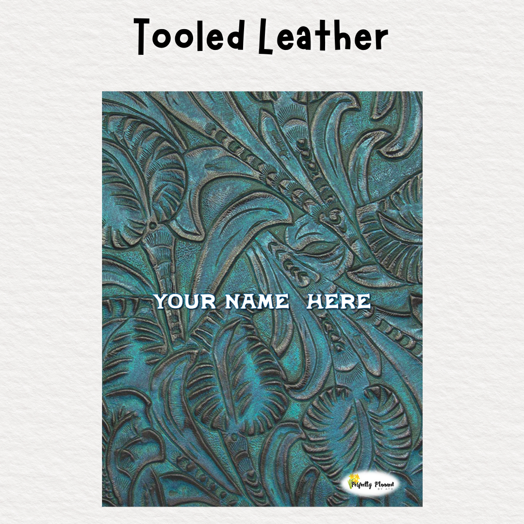Perfectly Planned by ATD Basic Planner - Theme: Tooled Leather