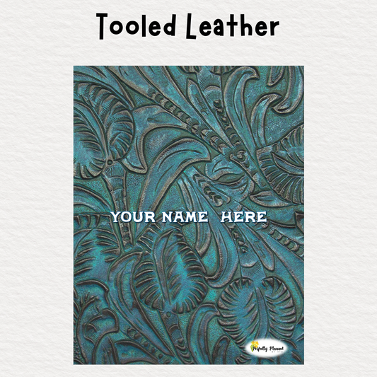 Perfectly Planned by ATD Basic Planner - Theme: Tooled Leather