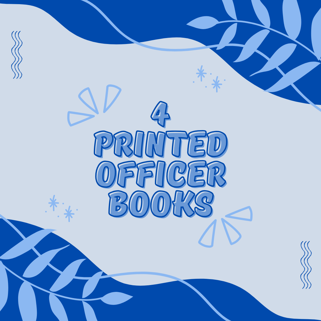 2026-2027 Officer Book - Printed Set of 4