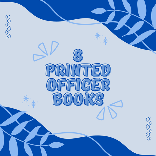 2026-2027 Officer Book - Printed Set of 8