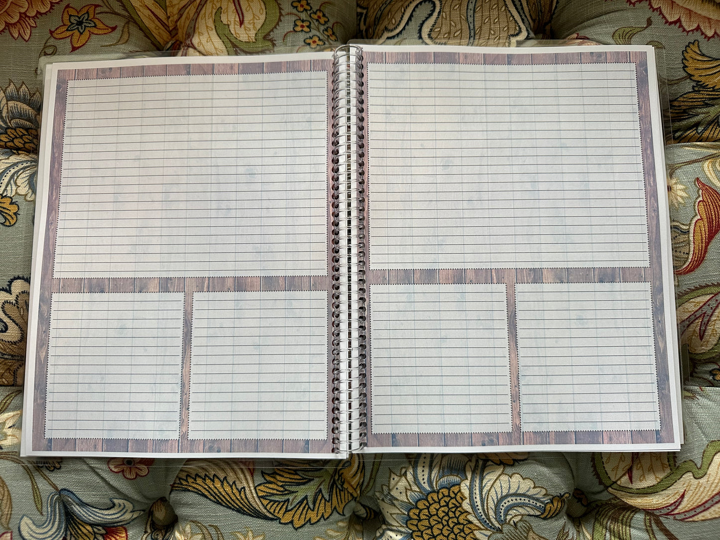 Extra lined pages