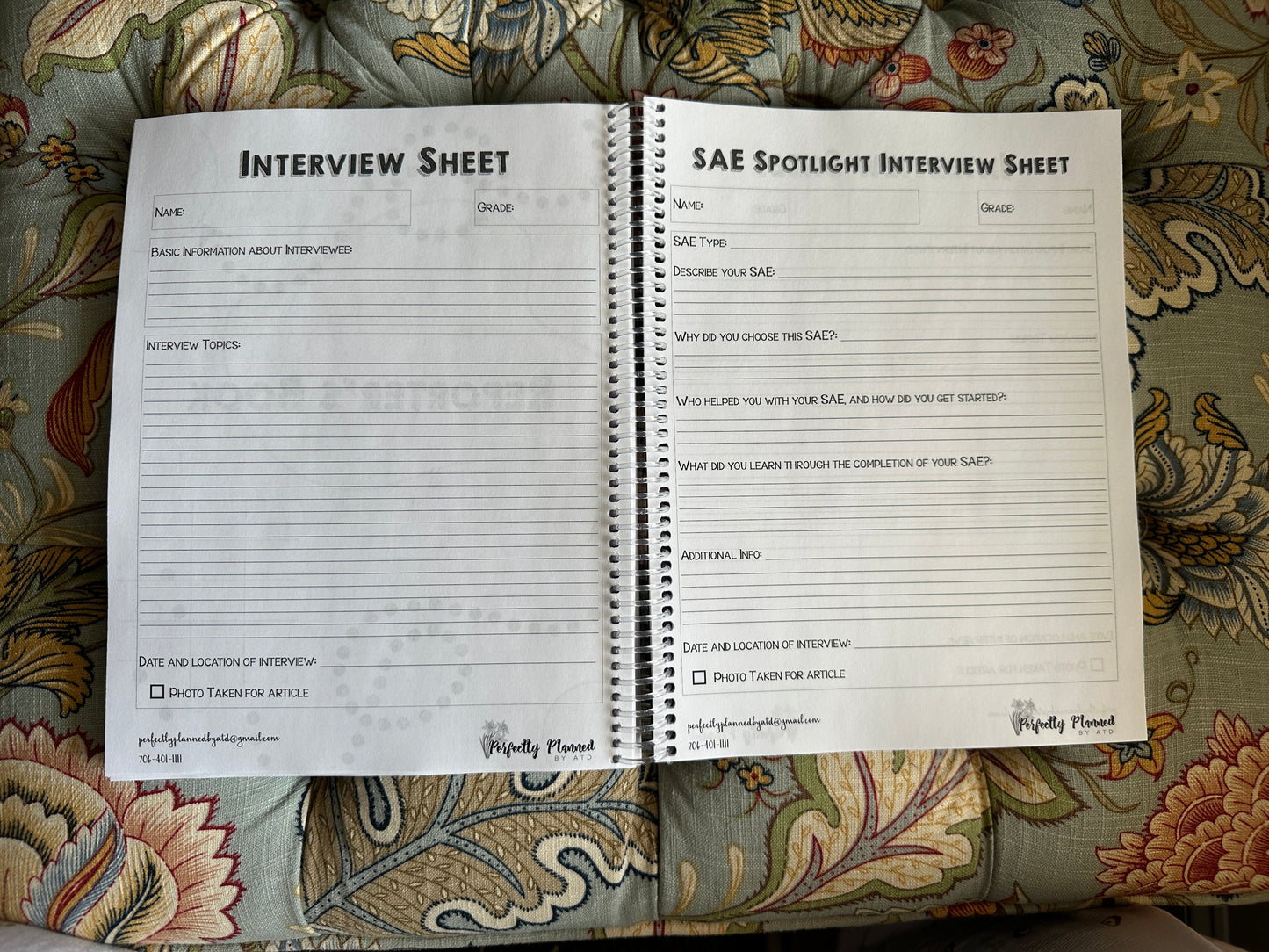 2026-2027 Officer Book - Printed Set of 8