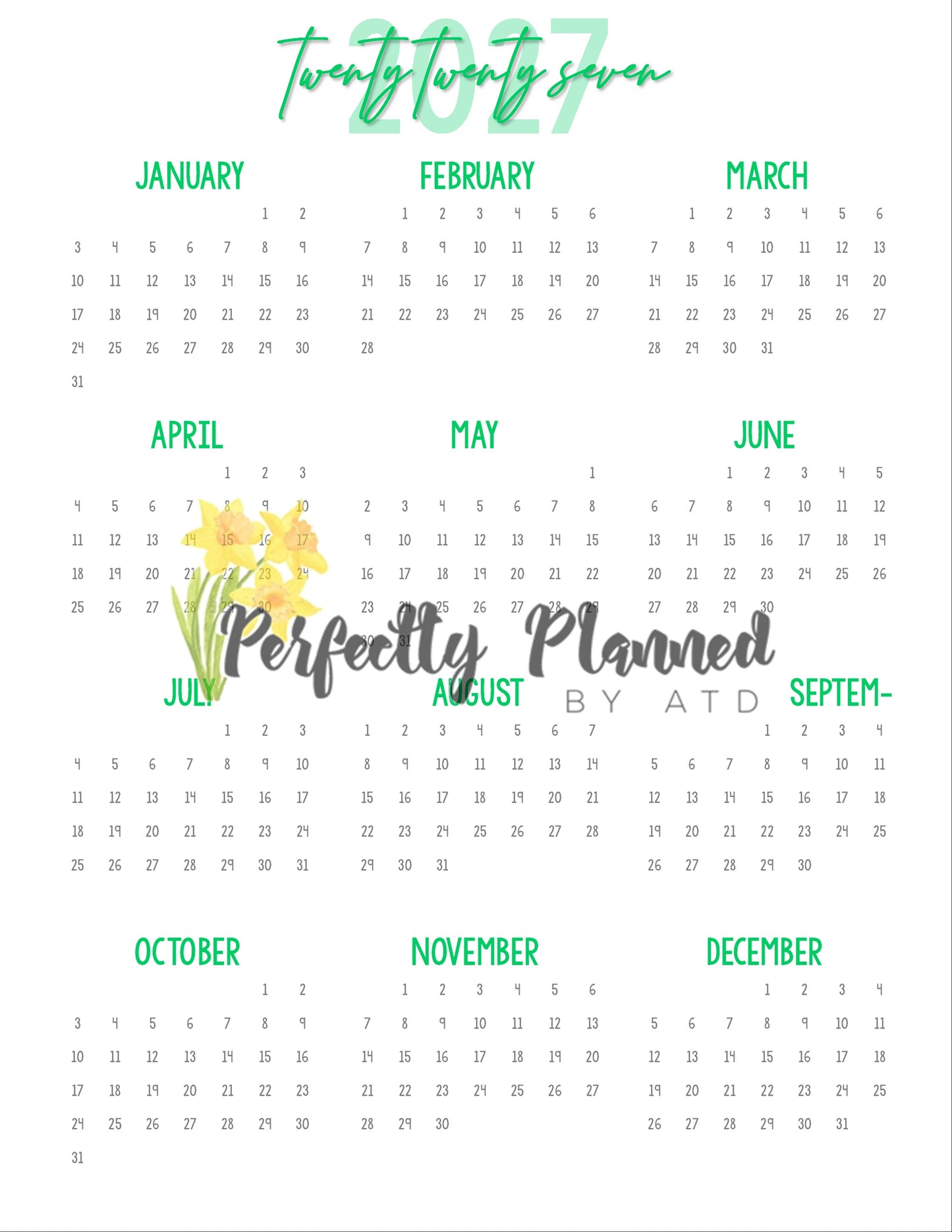 Family and Consumer Sciences Themed Planner