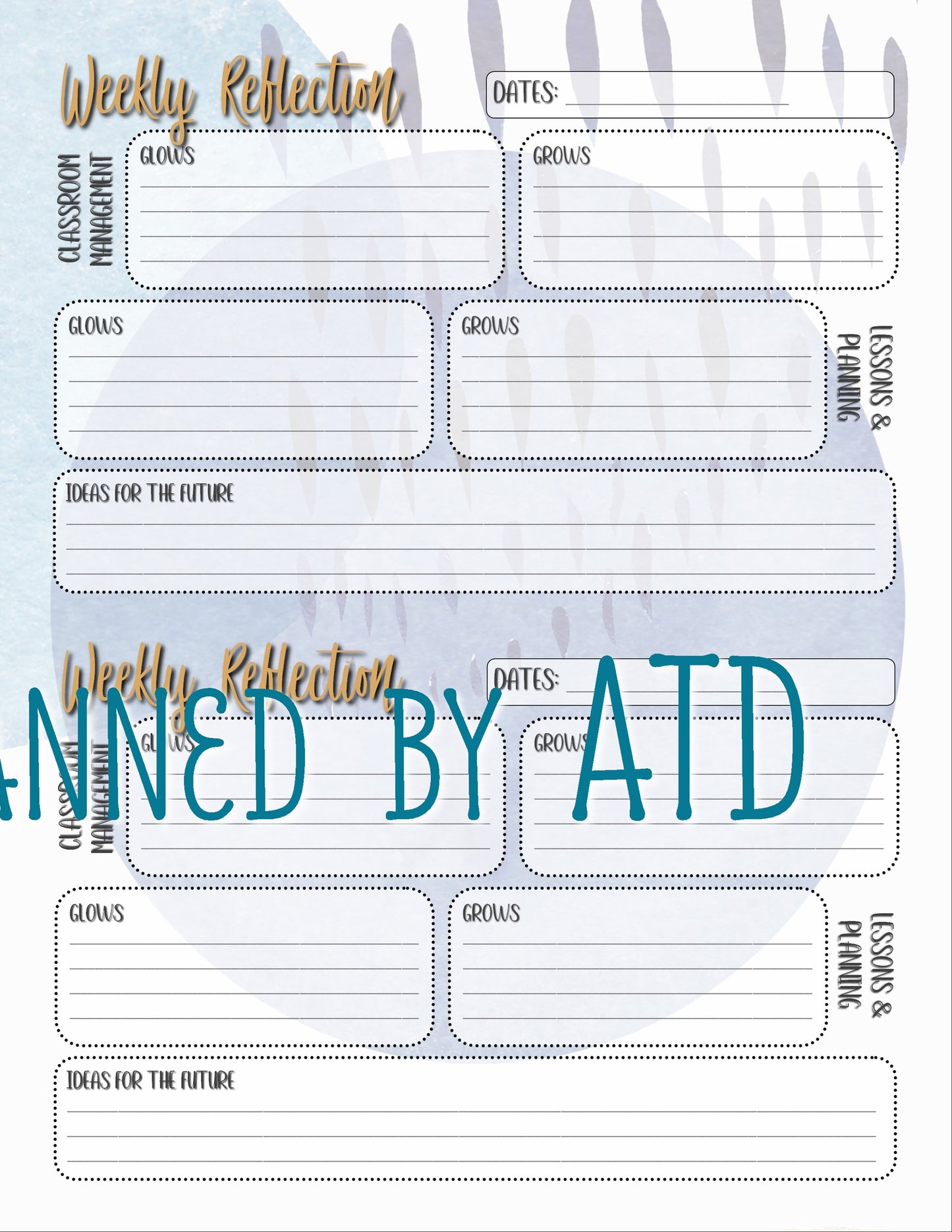 Regular Student Teacher Planner