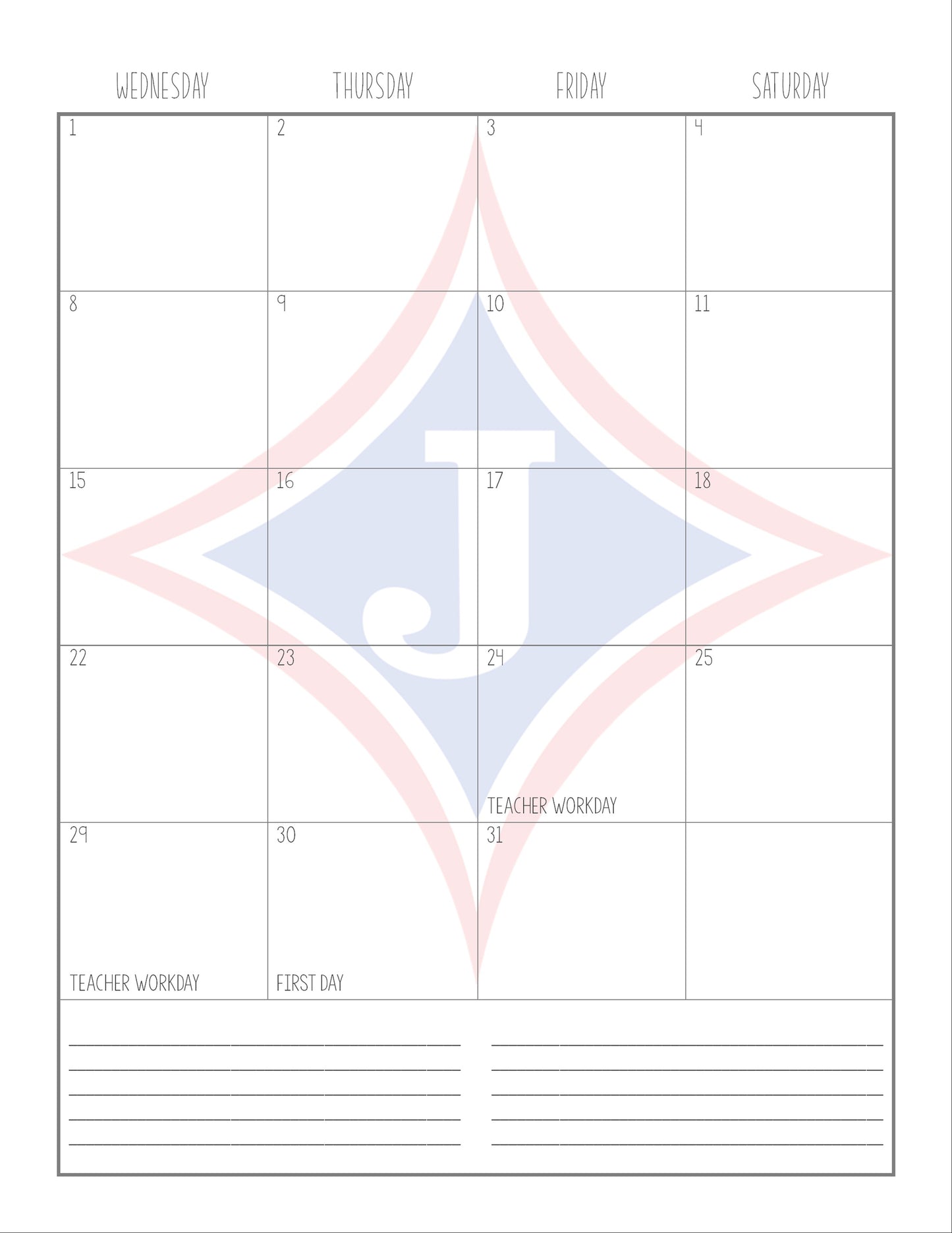 Jefferson City Schools Planner