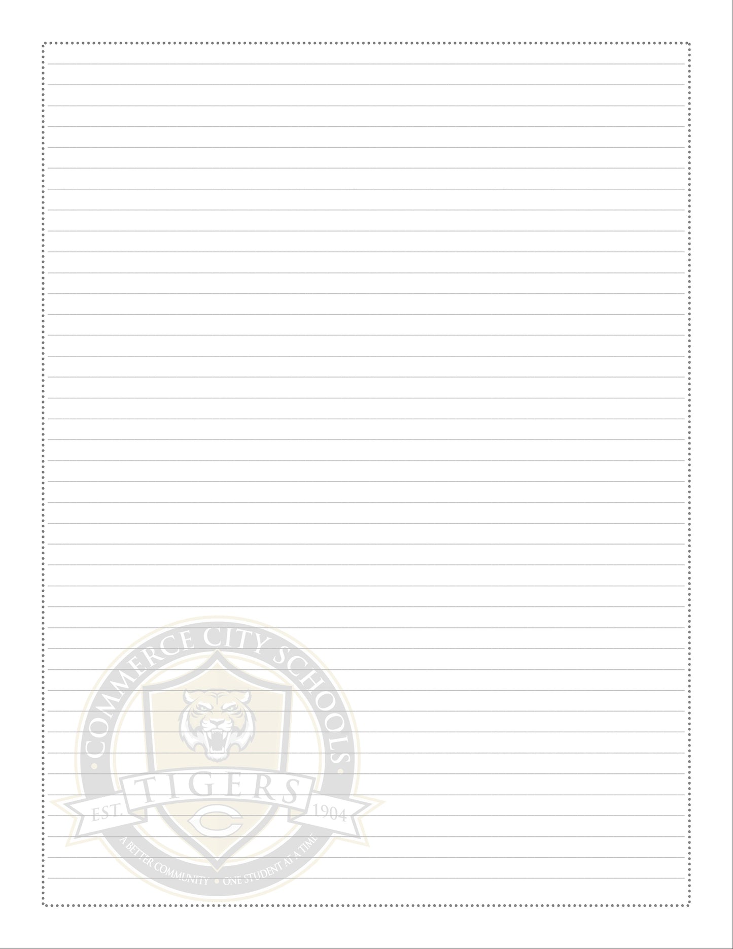 Commerce City Schools Planner