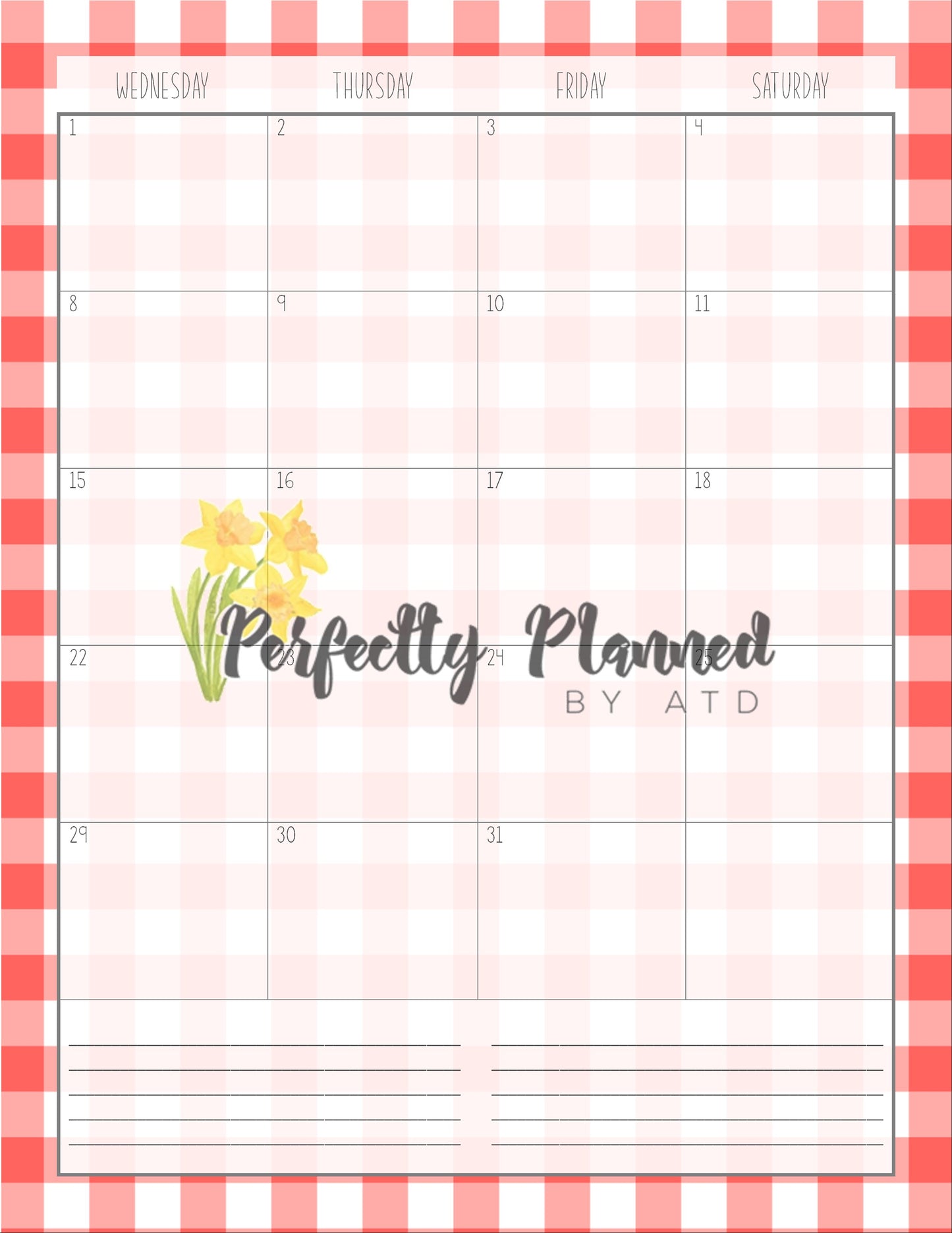 Family and Consumer Sciences Themed Planner