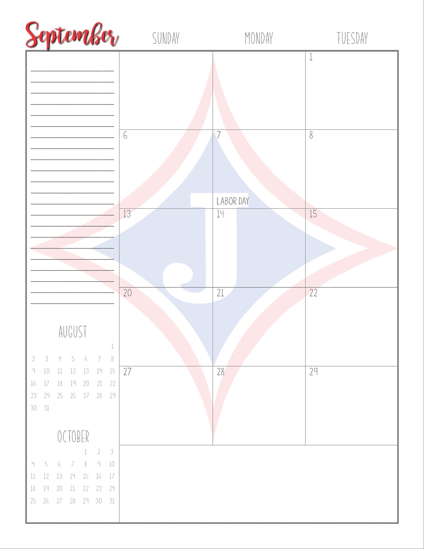 Jefferson City Schools Planner