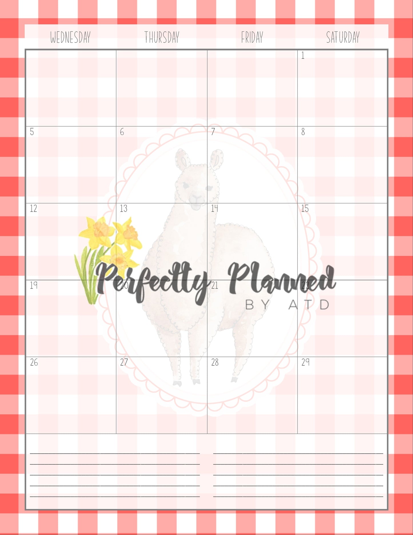 Family and Consumer Sciences Themed Planner