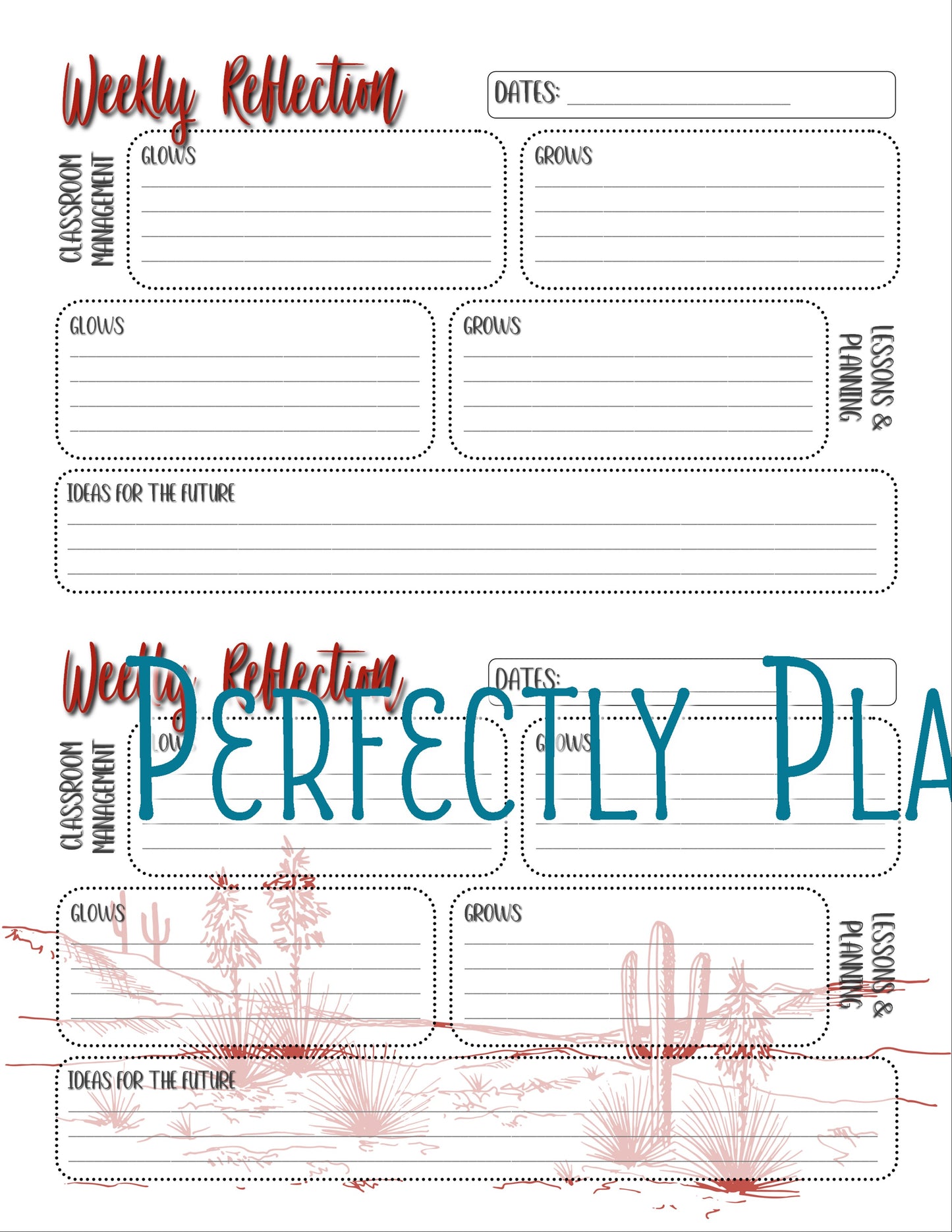 Regular Student Teacher Planner